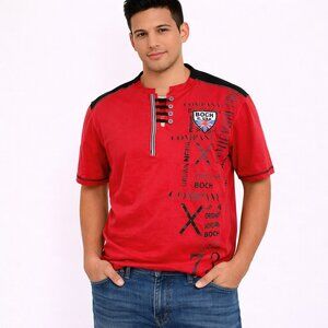 Graphic Tee RARE Club Colorful Ethnic Going Out Italian Spring Summer Unisex Y2K